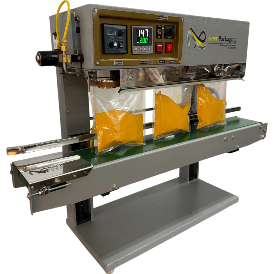 Auger Filling Machine With Band Sealer